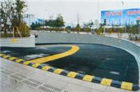 Hangzhou fly ball transportation undertake professional noiseless rubber underground parking ramp construction