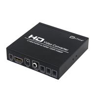 OTIME OT-8A AV+HDMI转HDMI转换器，支持720P、1080P输出同时支持50HZ/60HZ相互转换