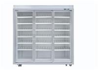 Two to five freezer - refrigerated display cabinets - convenience store freezer freezer