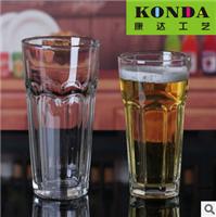 Gran capacidad 500ML vidrio octogonal de cristal transparente jugo tazas taza de regalo promocional creativa