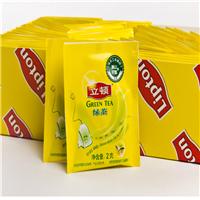 立顿绿茶 纸包装2克 酒店餐饮茶叶 3840一箱