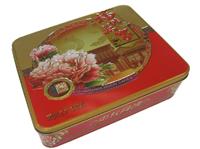立体字印月饼盒,3D凸面月饼铁盒,中秋节员工月饼高档铁盒