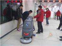 武汉电瓶式全自动洗地机|国邦ICE手推式洗地机I18B
