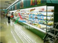 Qingdao Wie kann Supermarkt speziellen Luftschleier Schrank, Schrank frisches Obst, frische Lebensmittel Vitrinen verkaufen