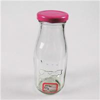 供应牛奶瓶 牛奶玻璃瓶 牛奶瓶玻璃瓶 玻璃牛奶瓶定制