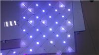 广州虹美舞台灯光，单色星星地板，LED星空幕布，RGB视频星空幕布，RGB七彩星空幕布