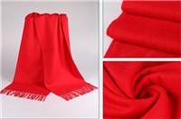 新款大红围巾 羊绒围巾 礼品围巾 围巾定制