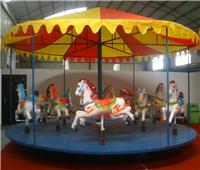 儿童游乐场设施 游乐设备厂家供应 12座简易转马