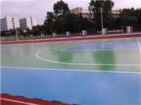 北京朝阳硅PU球场设计篮球场规划4mm硅PU球场工程施工