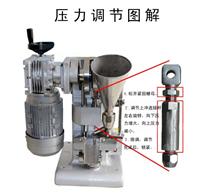 海南小型压片机厂家 涡轮单冲压片机