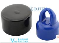 Rounded tip protective cap with a hook, plastic hook, PVC hook