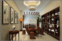 Jinan modern office decoration | model room Decoration | Hall renovation