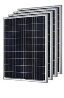 100W高效单晶太阳能电池板太阳能路灯组件