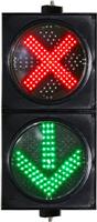 车道灯|通行信号灯|红叉绿箭|交通信号灯