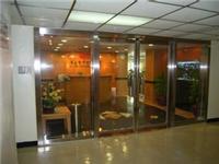 Jinan stainless steel fire glass door