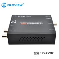 KV-CV180 SDI转HDMI+VGA+AV视频信号转换器1080P60分辨率可调