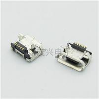 MICRO 5P USB接口两脚5.9/5.65带边 端子加高0.9mm
