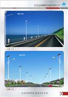 河北金海7米LED太阳能路灯价格高杆灯配置路灯杆加工监控杆厂家
