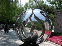 供应广东现代雕塑-惠州不锈钢圆球雕塑