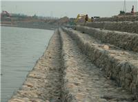 河道疏通治理生态格宾护脚石笼|岸坡堤坡防护网格宾垫|自然防护钢丝笼