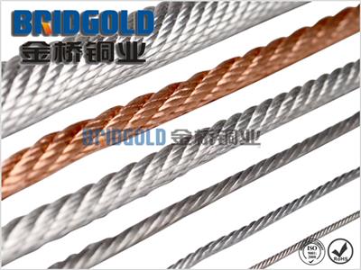 金桥铜业镀锡铜编织线软连接 导电率高，抗疲劳能力强，价格实惠