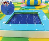 炫彩系列儿童游乐设备 方水床