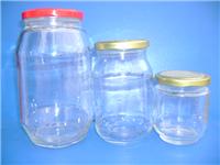 玻璃瓶定制厂家 长期直销高白料玻璃果酱瓶配盖子
