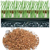 人造草坪填充颗粒 阿莫林软木颗粒