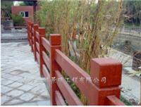 缔造行业标准 仿木栏杆，水泥仿木栏杆，上海益鸿