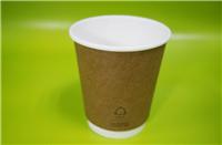 广告纸杯 咖啡杯 牛皮纸 一次性纸杯 深圳牛皮纸杯厂家