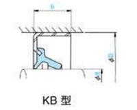 日本NOK油封 KC/KB无弹簧双唇骨架油封NBR材质