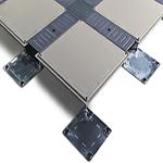 全钢OA500扣槽网络地板价格、架空地板厂家、品牌-