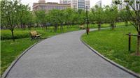 上海透水混凝土铺装，广场彩色透水混凝土地坪，人行道生态透水路面
