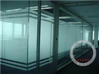 上海玻璃贴膜 磨砂镂空字制作安装
