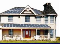 个人家庭用太阳能发电，太阳能发电家用系统，屋顶平台光伏发电