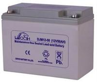 LEOCH/理士DJM1250蓄电池 理士12V50AH后备电源电力机房用免维护电池 电瓶