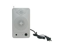 調頻接收廣播室內音箱5W壁掛音箱頻率可調帶靜噪無線廣播系統