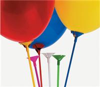 五彩气球杆托定做-彩色气球杆托批发