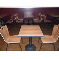 天津餐桌椅送货 餐桌椅尺寸 各式小吃餐桌椅 板式简易餐桌椅