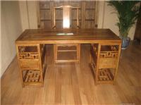 西安实木办公桌椅 古典写字台价格 仿古办公台聚龙御宝专业定做，厂家销售