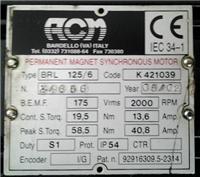 意大利ACM 125/3.5D伺服电机维修上海合肥津南ACM伺服马达修理