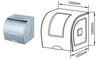 防水不锈钢卷纸盒 小卷卫生手纸箱 卫生间使用卷纸架