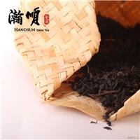 湖南安化瀚顺黑茶 **特级天尖黑茶 09年竹篓散茶两斤装包邮