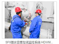 SF6微水密度在线监控系统 HDWM-9000