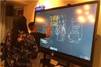 广州销售75寸会议交互智能平板，cvtouch触屏电子白板