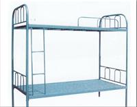 双层上下铺床 单人折叠床 学校上下铺床 公寓铁架木板床出售