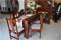 15年年底6.5折大优惠 榆木家具 纯实木家具餐桌餐椅可定制