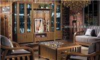 实木客厅套房家具 中式客厅家具 中国风酒柜电视柜边柜客厅系列