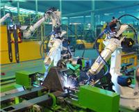 搬运车架机器人焊接自动生产线