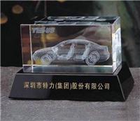 厂家订做3D水晶内雕汽车 4S店庆典礼品 高档商务摆件